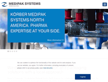Tablet Screenshot of kmedipak.com